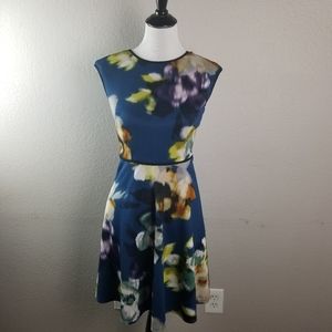 Floral print dress